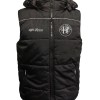 Alfa Romeo Gilet, Sleeveless Vest With Hood Racing, Motorsport, Embroidered Logos Retro