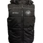 Alfa Romeo Gilet, Sleeveless Vest With Hood Racing, Motorsport, Embroidered Logos Retro