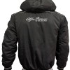 Alfa Romeo Outer Jacket With Removable Hood Embroidered Logos Racing Car Driver Apparel Retro