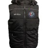 Alfa Romeo Gilet, Sleeveless Vest With Hood Racing, Motorsport, Embroidered Logos