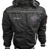 Alfa Romeo Outer Jacket With Removable Hood Embroidered Logos Racing Car Driver Apparel